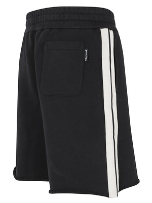 Pantaloncino uomo PMCI02DS26FLE001 1003 BLACK-OFF WHITE PALM ANGELS 