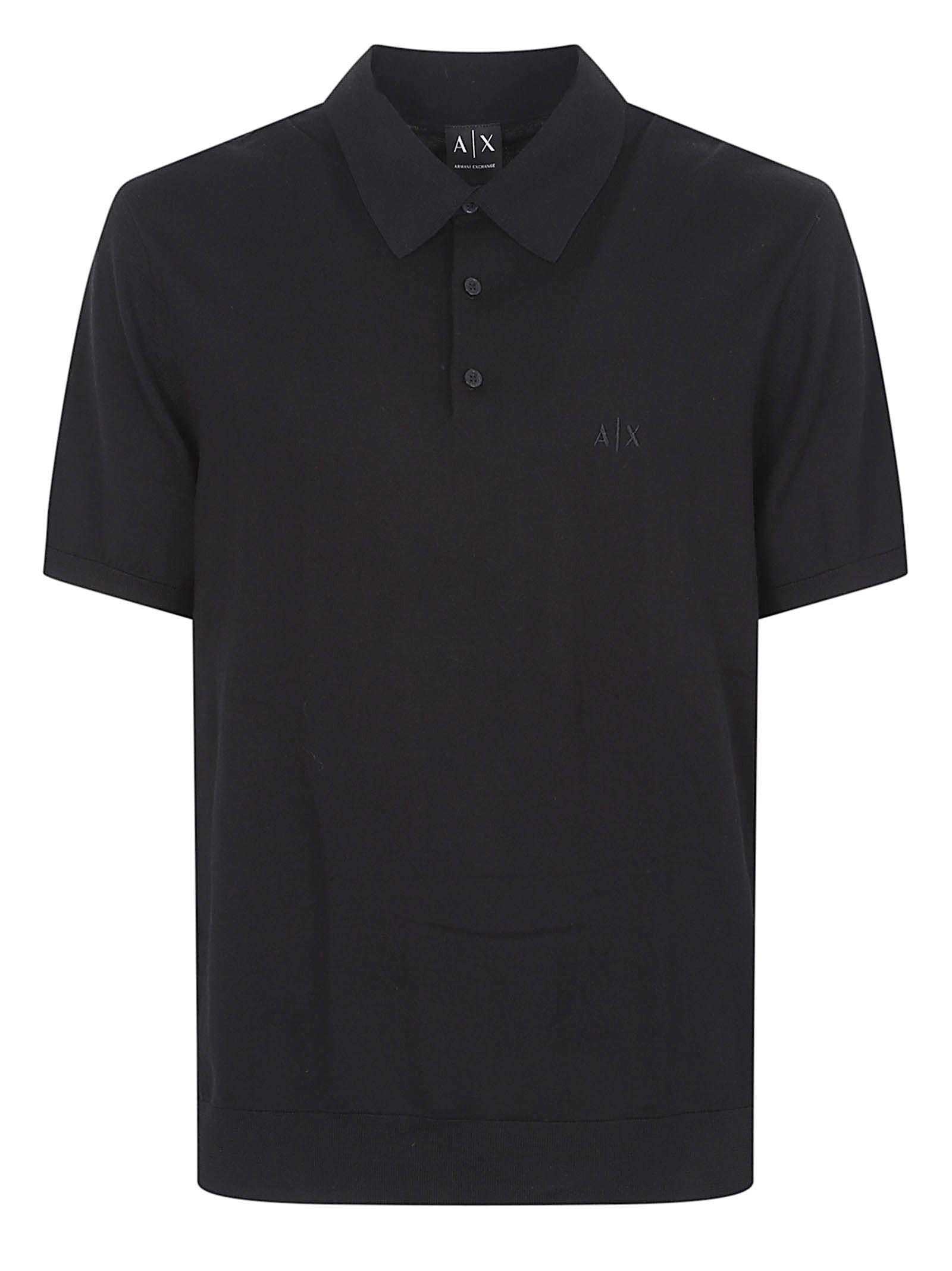 Polo uomo 8NZF5D ZM3JZ1200 Black ARMANI EXCHANGE 