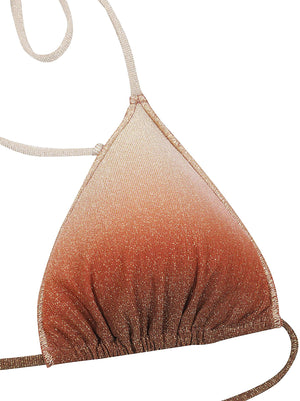 Costume donna LEVYNE OVERLOCK 00065L LUREX DEGRADE GOLD 18  MC 2 