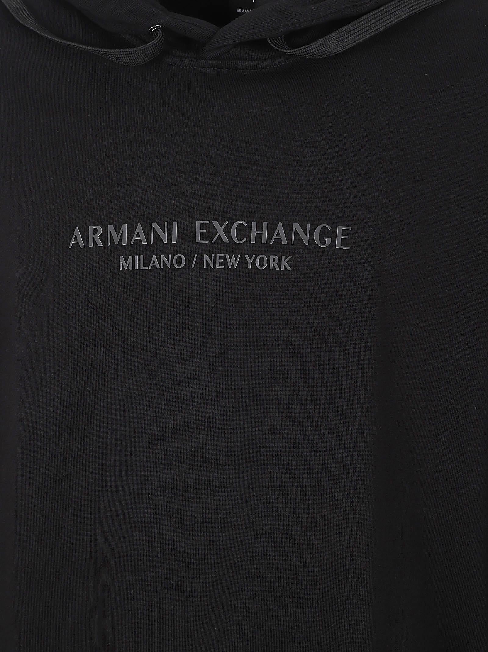 Felpa uomo XM001294 AF20934UC001 Black ARMANI EXCHANGE 