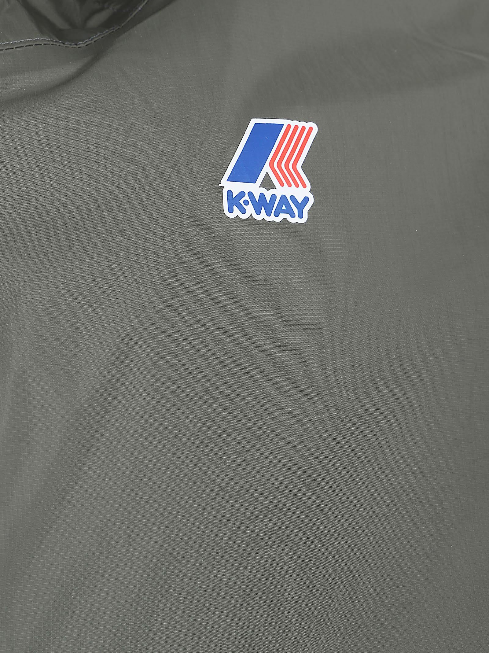 Giacca uomo<BR/> K2123ZW WMR GREEN BLACKISH  KWAY 