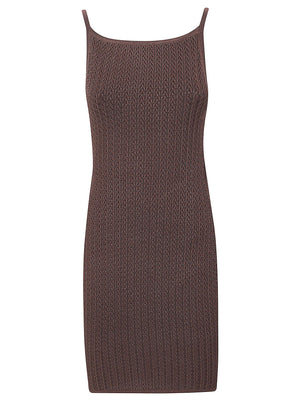 Abito stretch donna W6GKAAZ0783 FN09 REGAL BROWN GUESS 