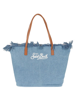 Borsa donna CITY BAG FRINGE 00436L DENIM EMB  MC 2 