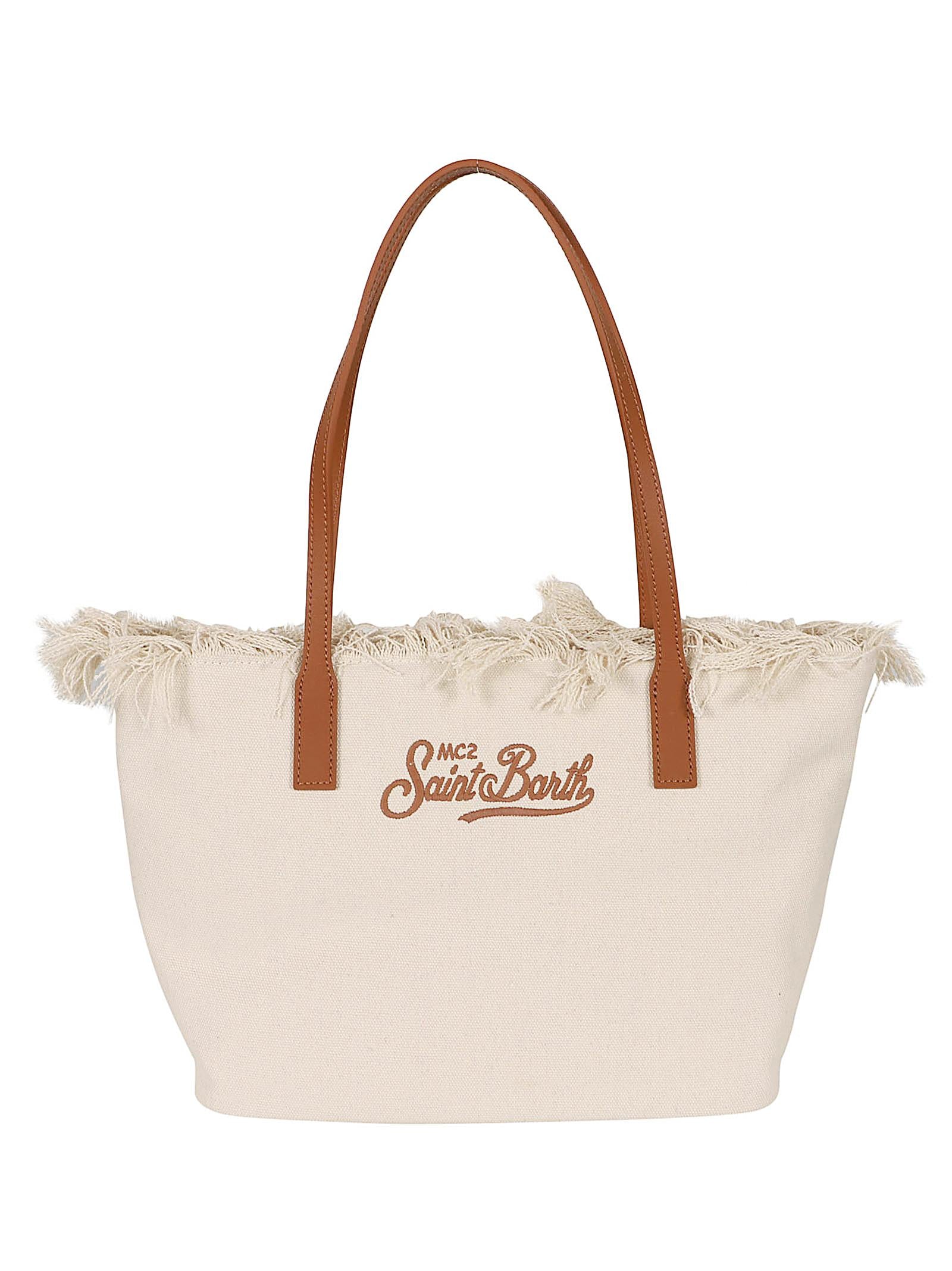 Borsa donna CITY BAG MID FRINGE 00302L CANVAS 1018 EMB  MC 2 