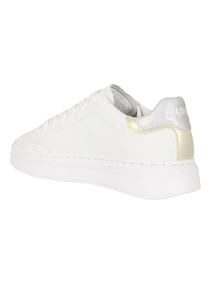 Scarpa donna BZ36238 0144 BIANCO-ARGENTO SUN68 