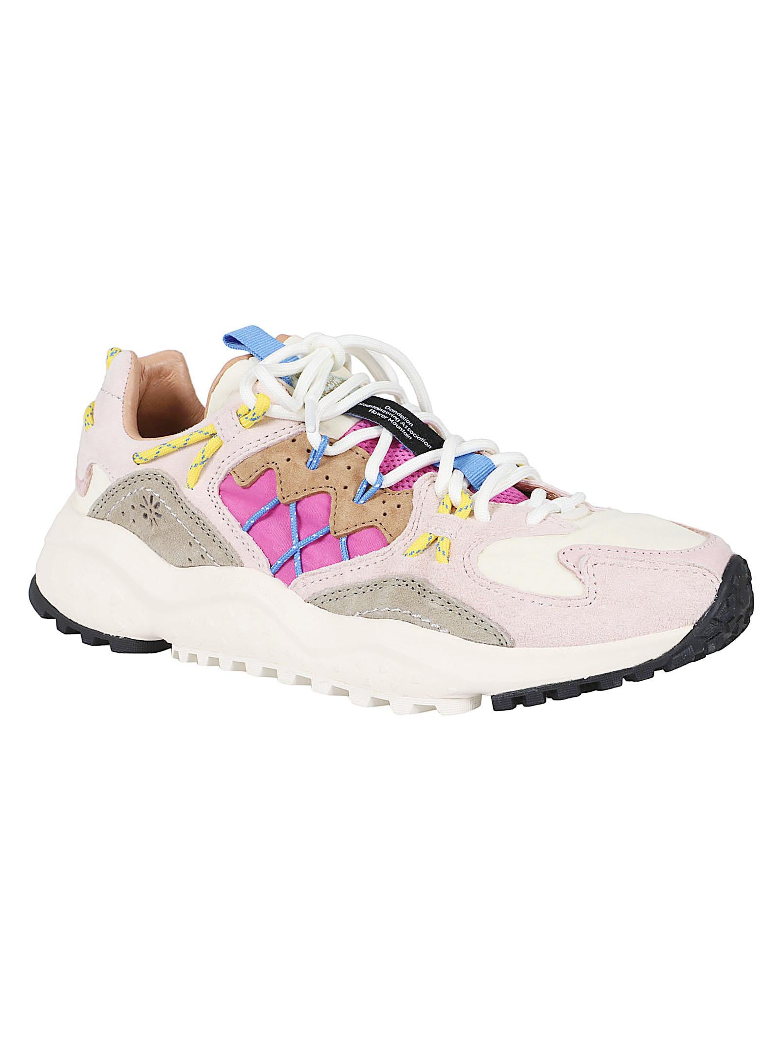 Scarpa donna in suede 2019510 CIPRIA-STONE-FUCHSIA  FLOWER MOUNTAIN 