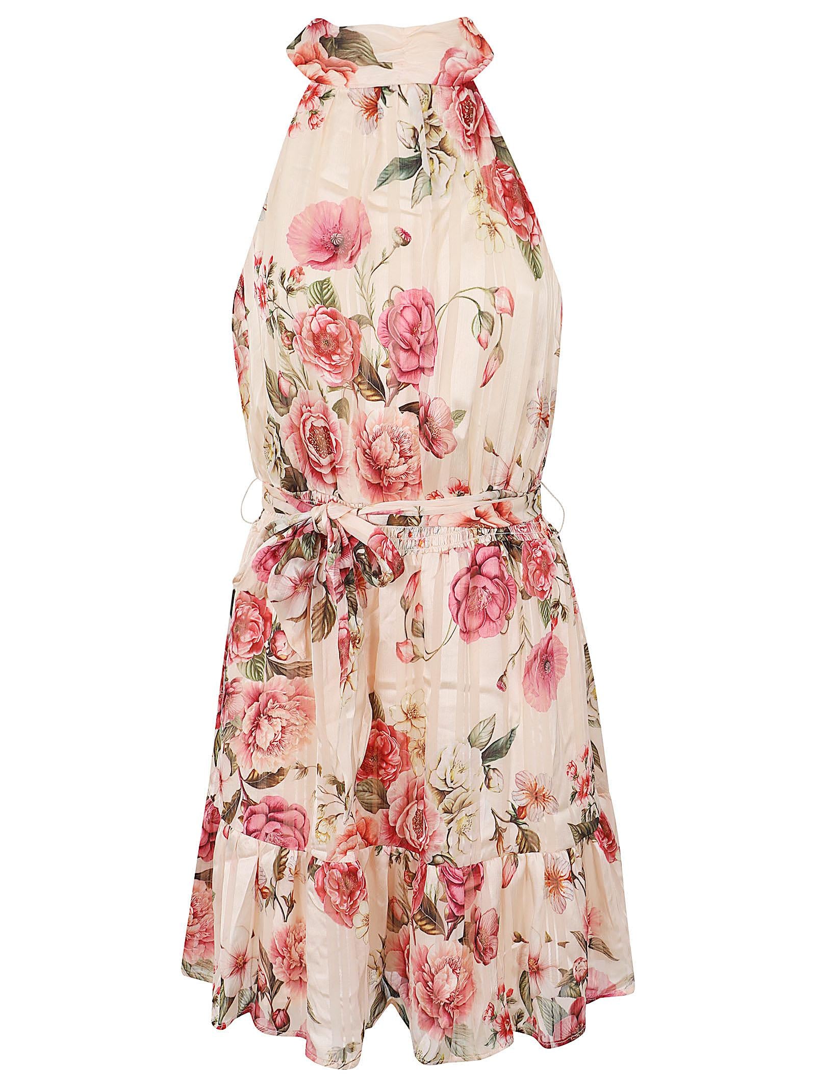 Abito donna<BR/> W6GKAEW2555 PMM9 COSMIC PEONY PRINT GUESS 