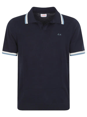 POLO UOMO K36111 07 NAVY BLUE SUN68 