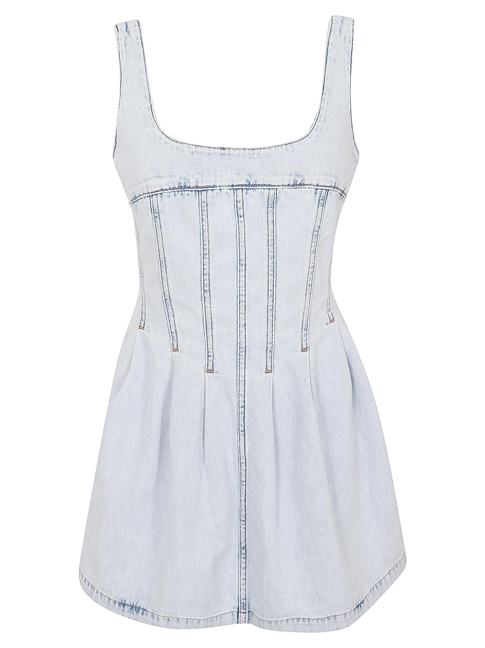 Abito donna DW0DW22990 1AB DENIM LIGHT TOMMY HILFIGER 