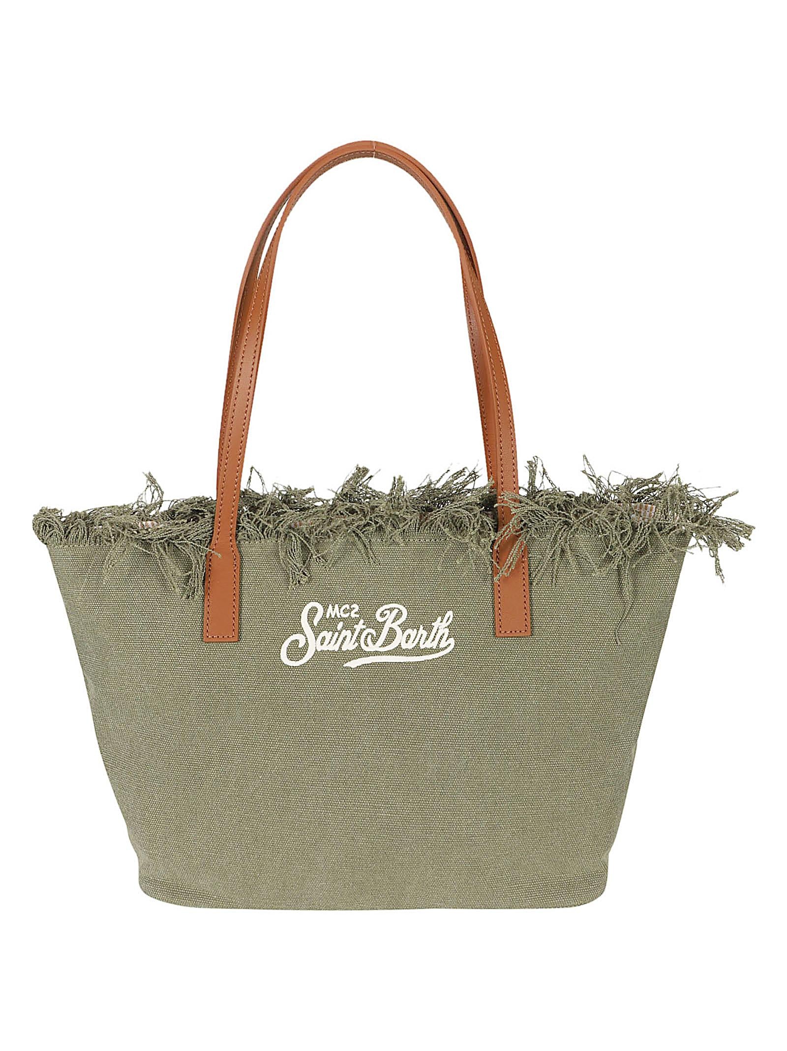 Borsa donna CITY BAG MID FRINGE 00587L CANVAS 52 EMB  MC 2 