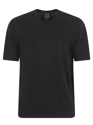 Maglia a maniche corte 8NZM5C ZM3JZ1200 Black ARMANI EXCHANGE 