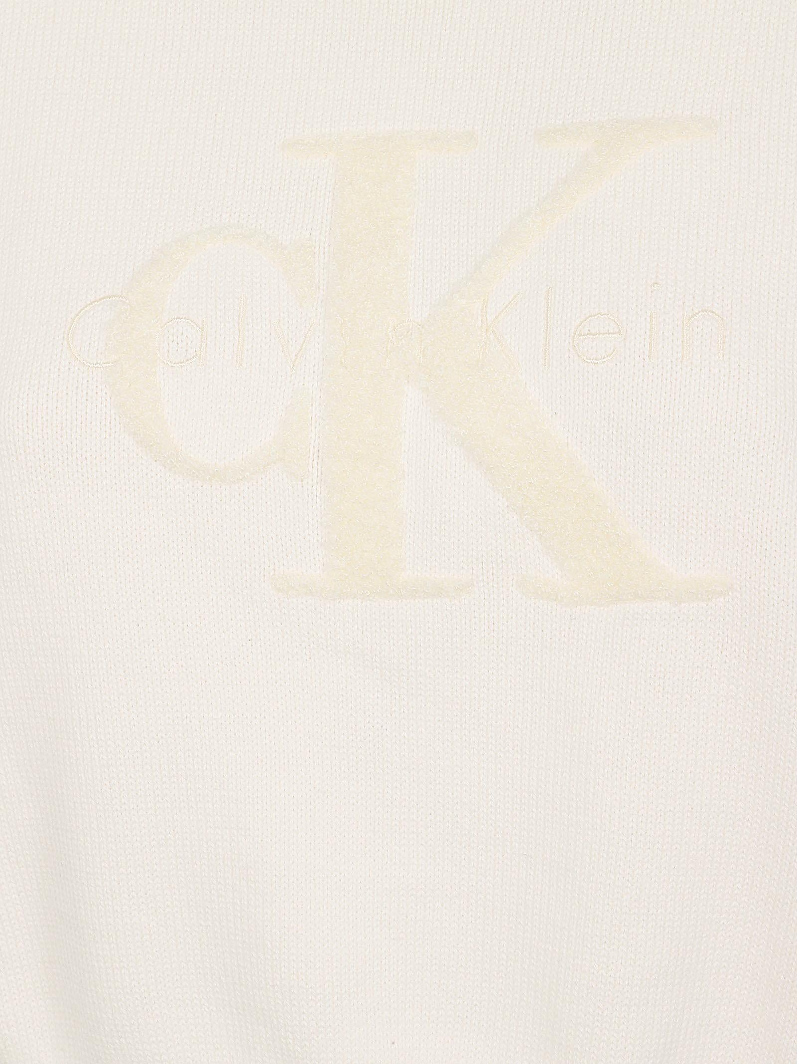 Maglietta donna LV044E306G YBH WHITE GREIGE CALVIN KLEIN 