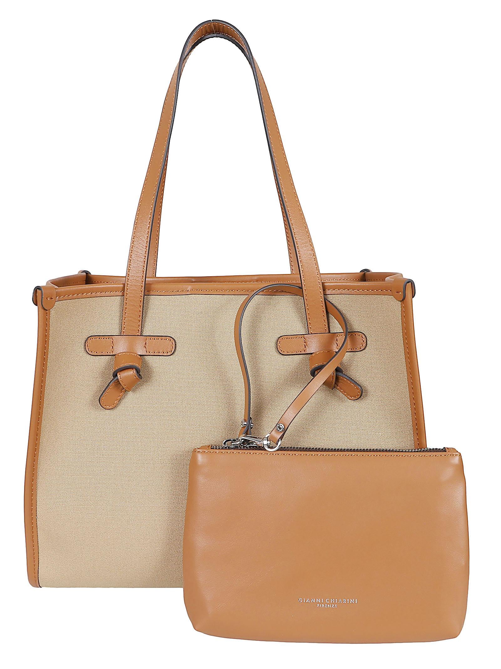 Borsa donna BS 6849-COMM CNV-SE 13932 CORDA-CUOIO-CARAMEL GIANNI CHIARINI 