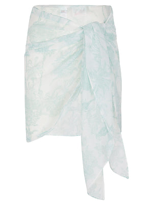 Beachwear donna<BR/> SERY 09372L GEORGETTE JUNGLE  MC 2 