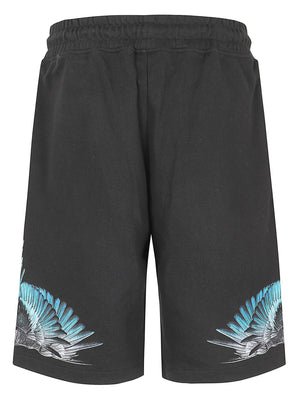 Pantaloncino uomo S6CMMABE026 110 Nero MARCELO BURLON 