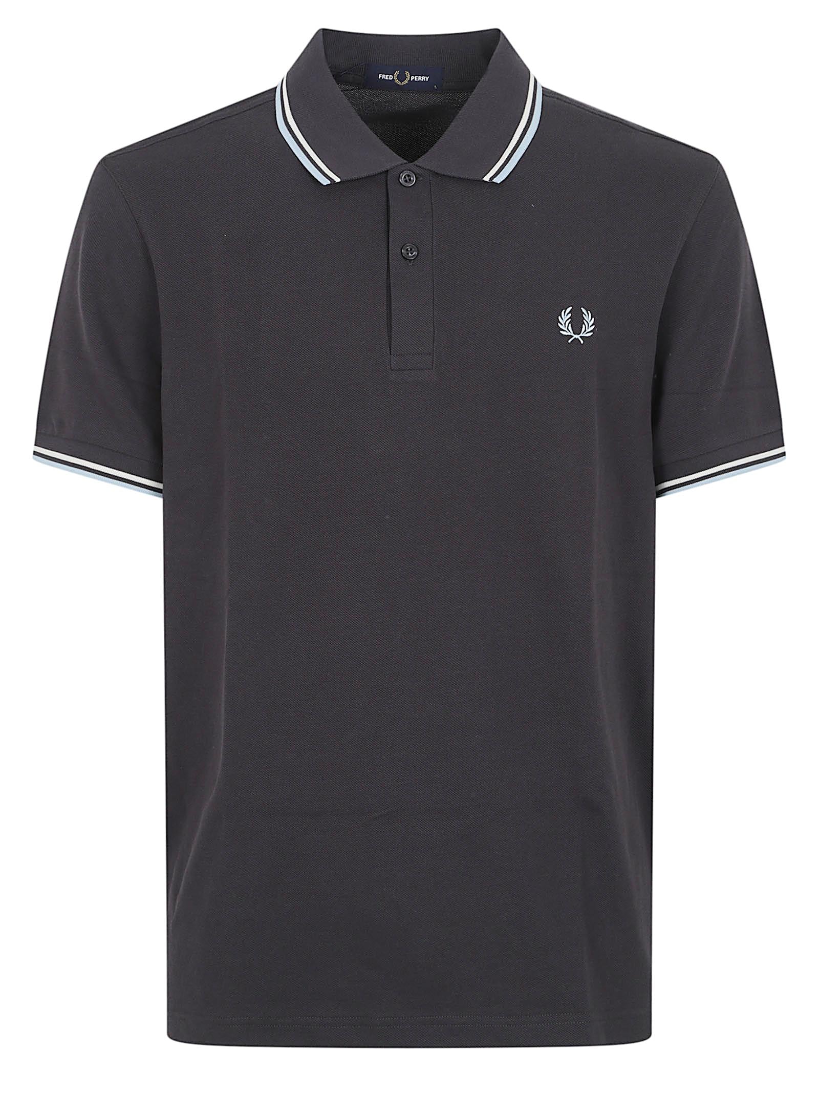 Polo uomo FPM3600P 09B ANCHGR-EC-BLLBYB FRED PERRY 