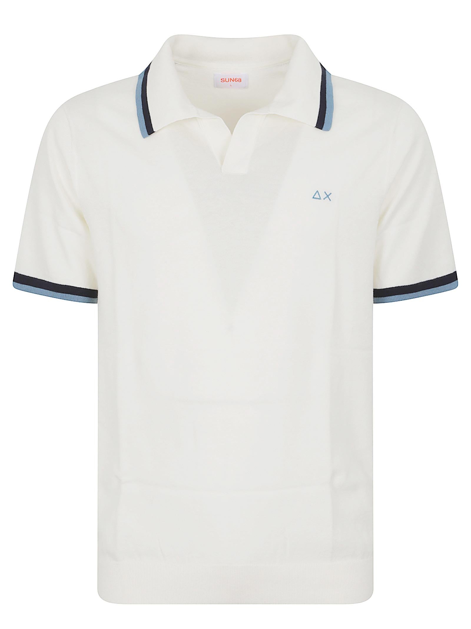 POLO UOMO K36111 31 BIANCO PANNA SUN68 