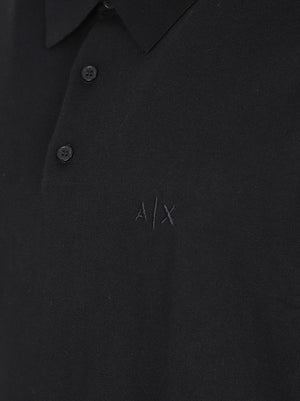Polo uomo 8NZF5D ZM3JZ1200 Black ARMANI EXCHANGE 