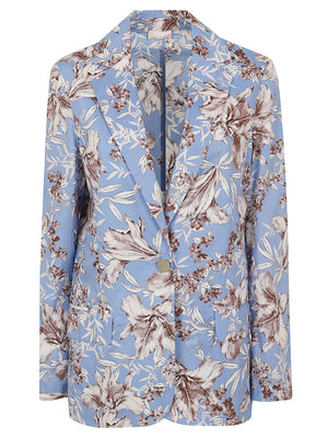 Giacca donna WA6479T4853 P9502 BLU WAVE LIU.JO 