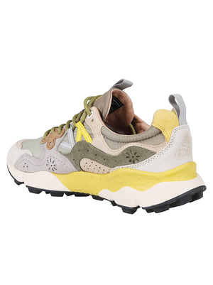 Scarpa uomo 2017818 WHITE-GREY-LIGHT MILITATY  FLOWER MOUNTAIN 