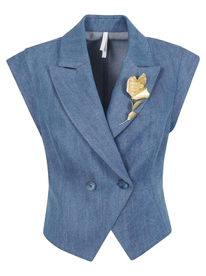 Gilet donna JBS2LGZ BLU DENIM  IMPERIAL 