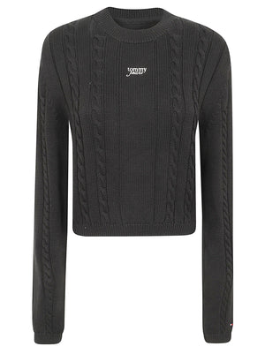 Maglione donna DW0DW22301 BDS Black TOMMY HILFIGER 