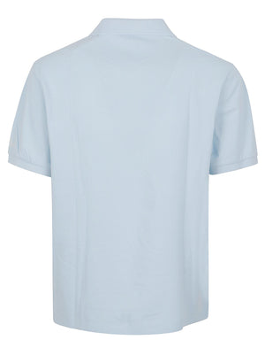Polo uomo CHARLES 00132L PIQUET 31 LIGHT BLUE  MC 2 