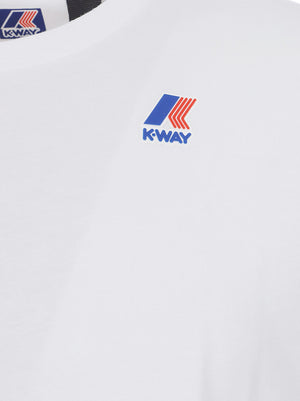 Maglietta uomo a maniche corte K7142KW 001 WHITE  KWAY 