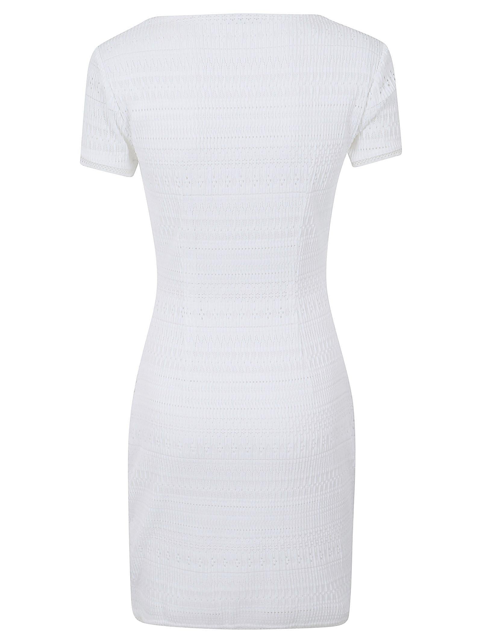 Abito stretch donna<BR/> W6GK15K2950 G011 PURE WHITE GUESS 