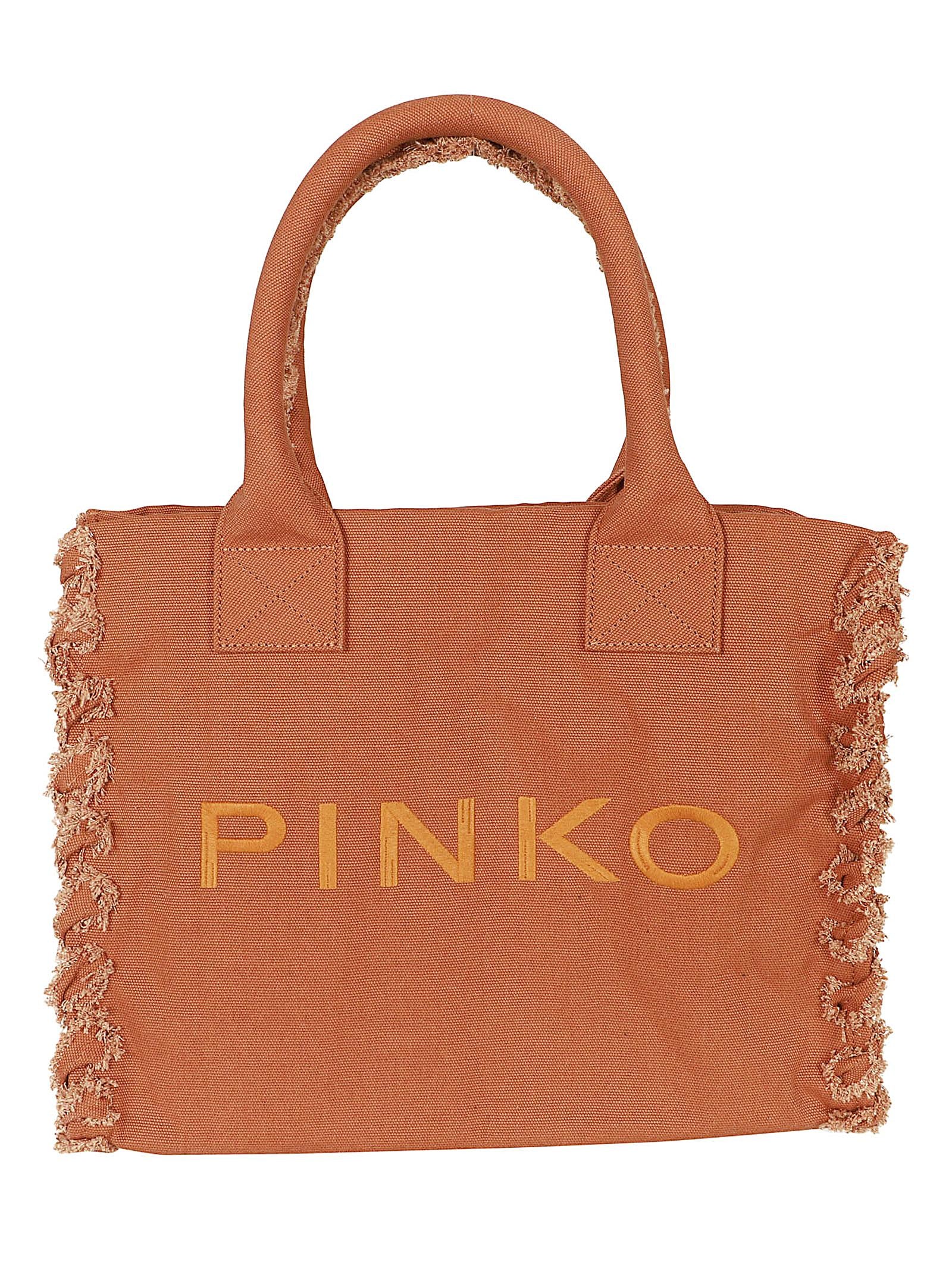 Borsa donna 106673 A3A4L08 BEIGE-SCOIATTOLO PINKO 