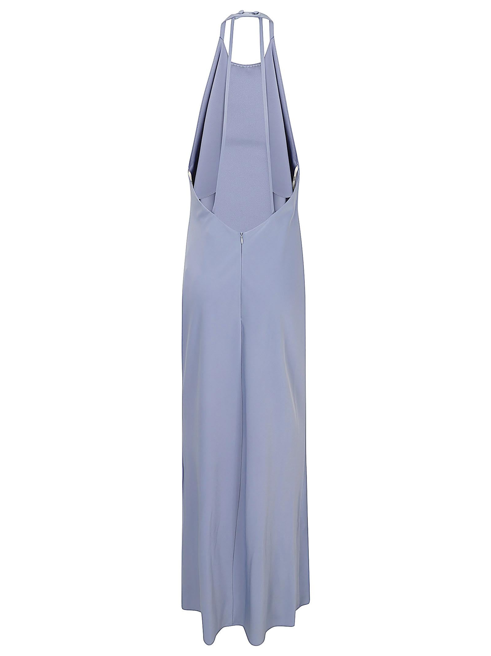 Abito donna AB4040UNI DUSTY BLUE Dusty Blue SILENCE 