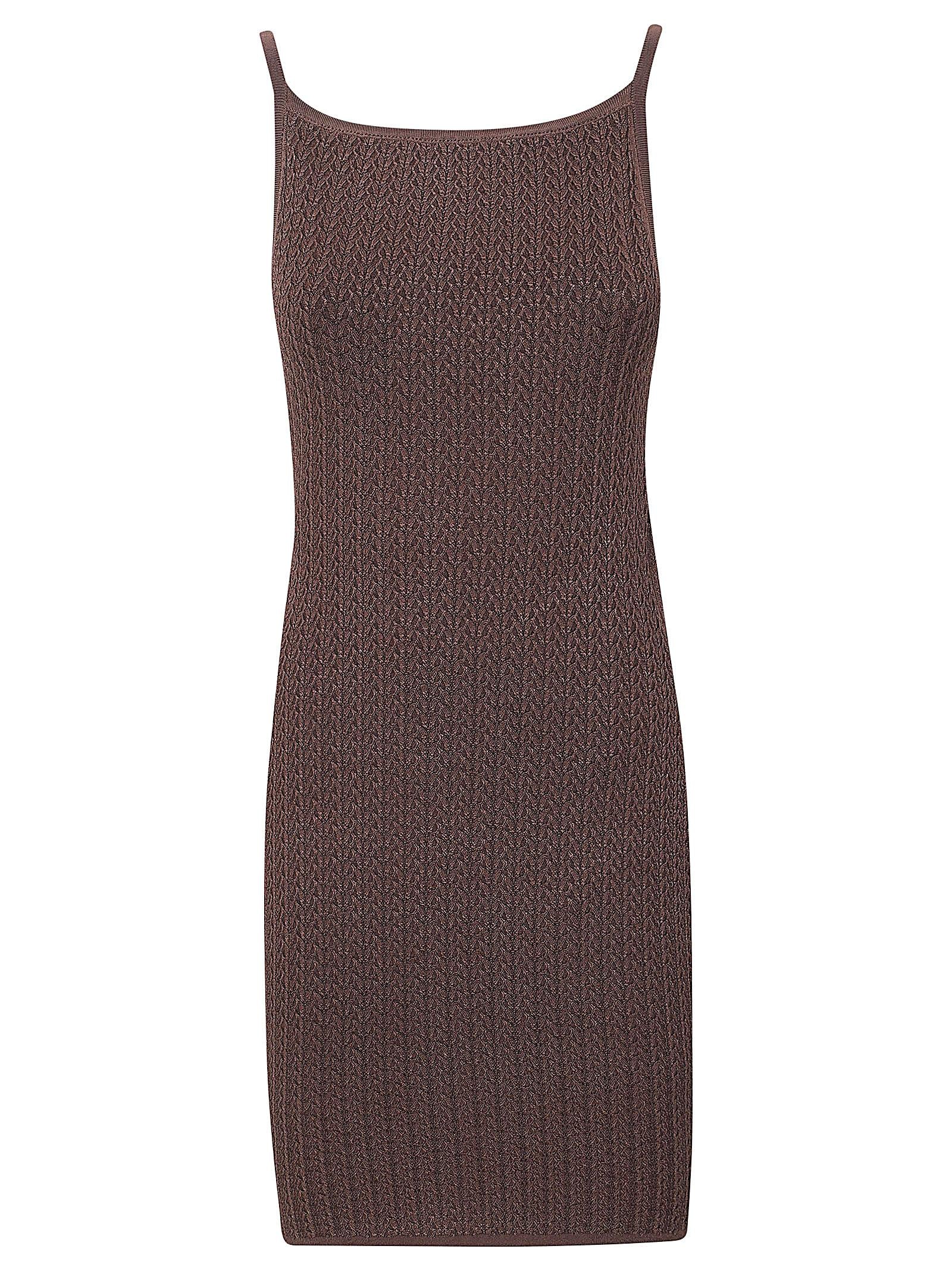 Abito stretch donna W6GKAAZ0783 FN09 REGAL BROWN GUESS 