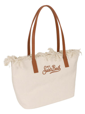 Borsa donna CITY BAG MID FRINGE 00302L CANVAS 1018 EMB  MC 2 