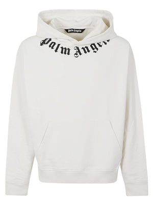 Felpa over uomo PMBB17DS26FLE007 0310 OFF WHITE-BLACK PALM ANGELS 
