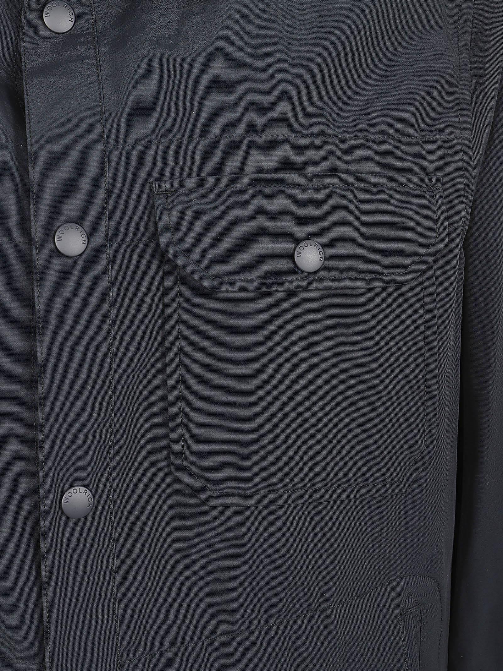Giacca uomo CFWOOS0186MRUT3662 MLB MELTON BLUE WOOLRICH 