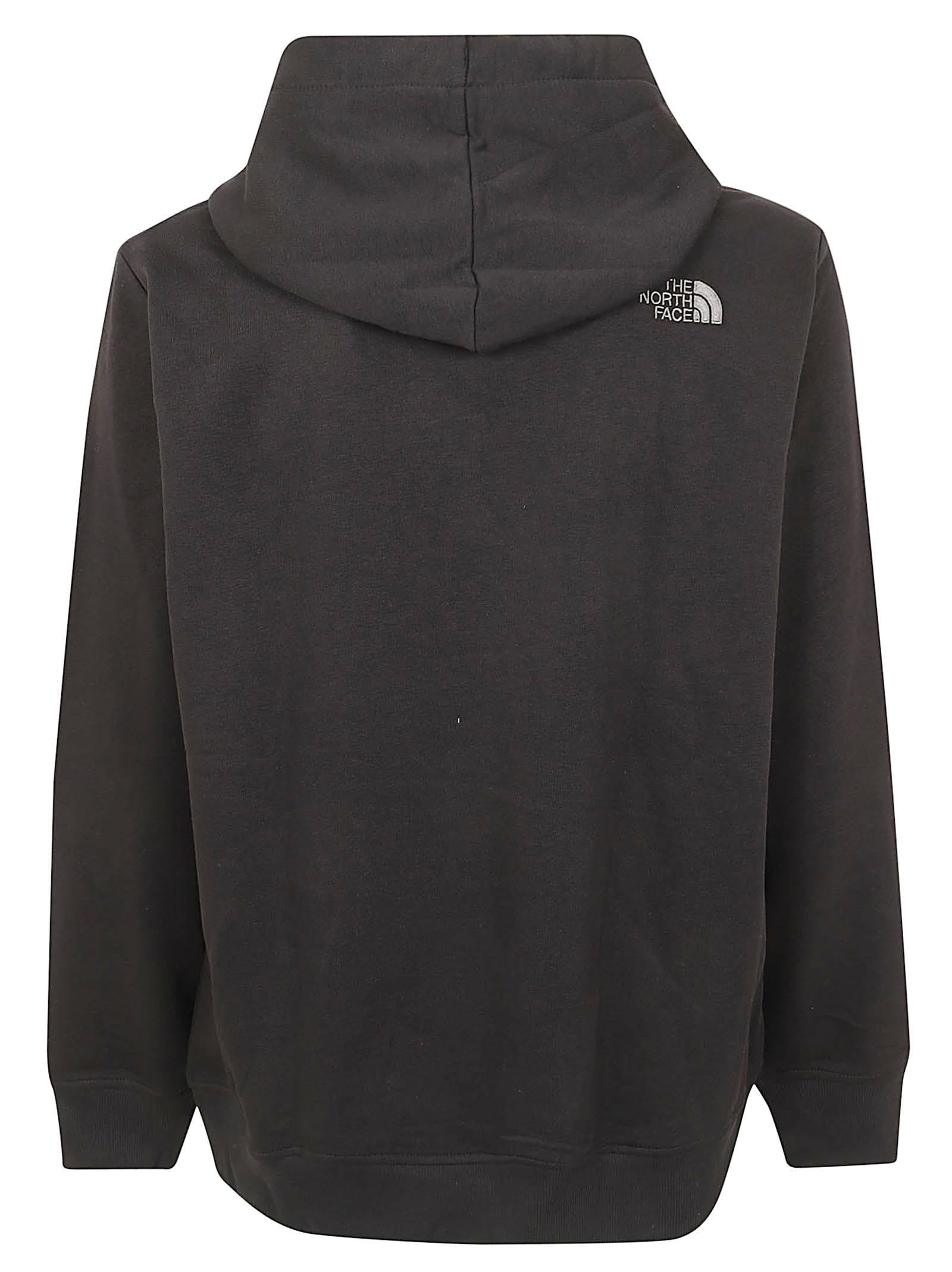 Felpa uomo NF0A8C1B W9O1 TNF BLACK-ANTHRACITE NORTH FACE 