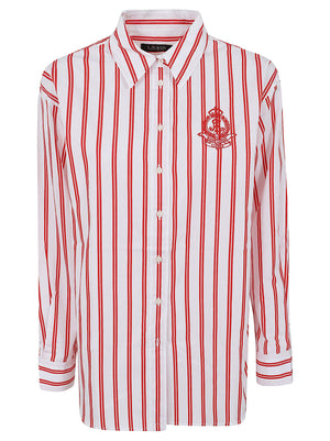 Camicia over donna 200P08746 002  LAUREN 