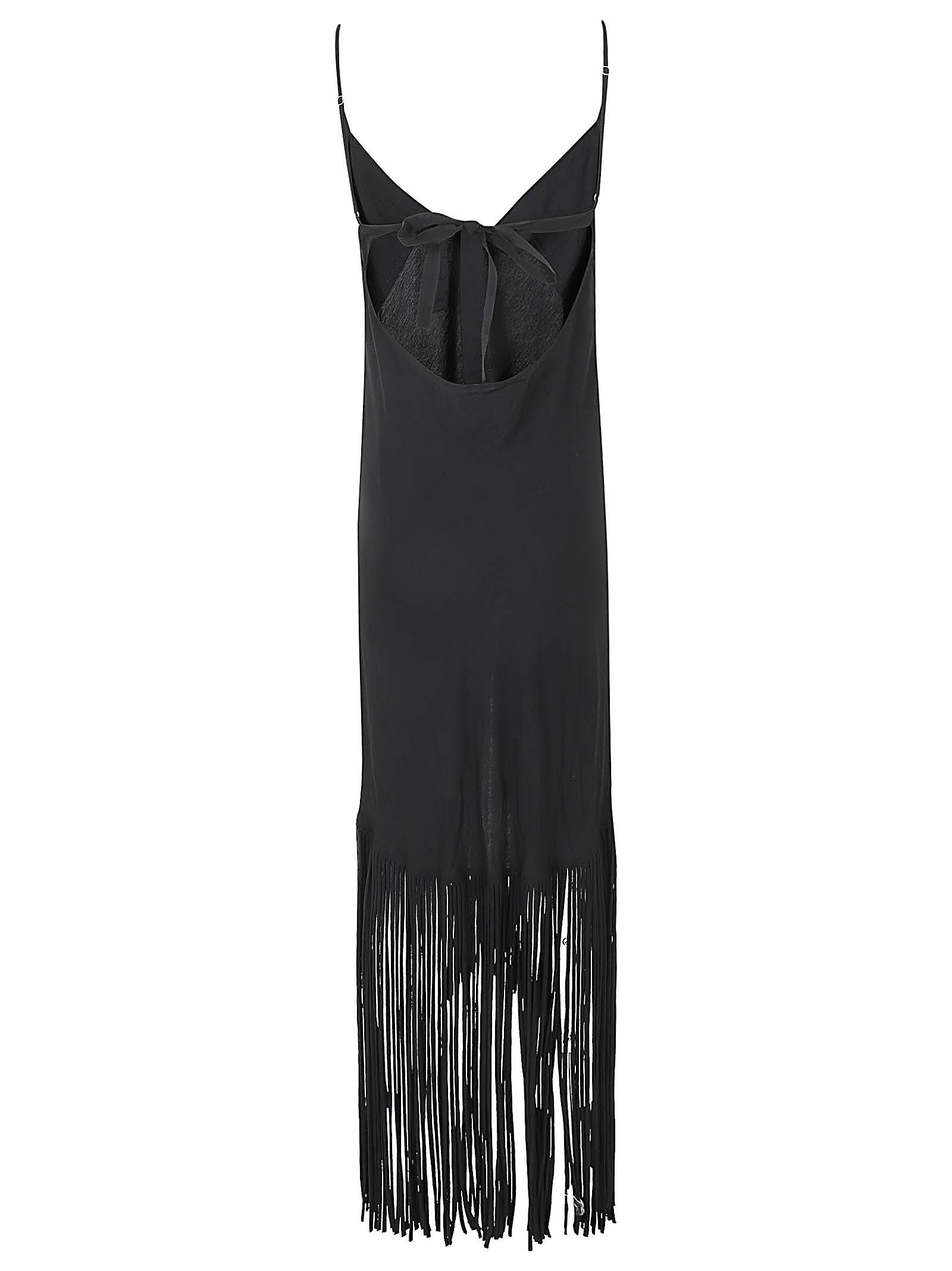 Abito lungo donna 106825 A3AYZ99 NERO LIMOUSINE PINKO 