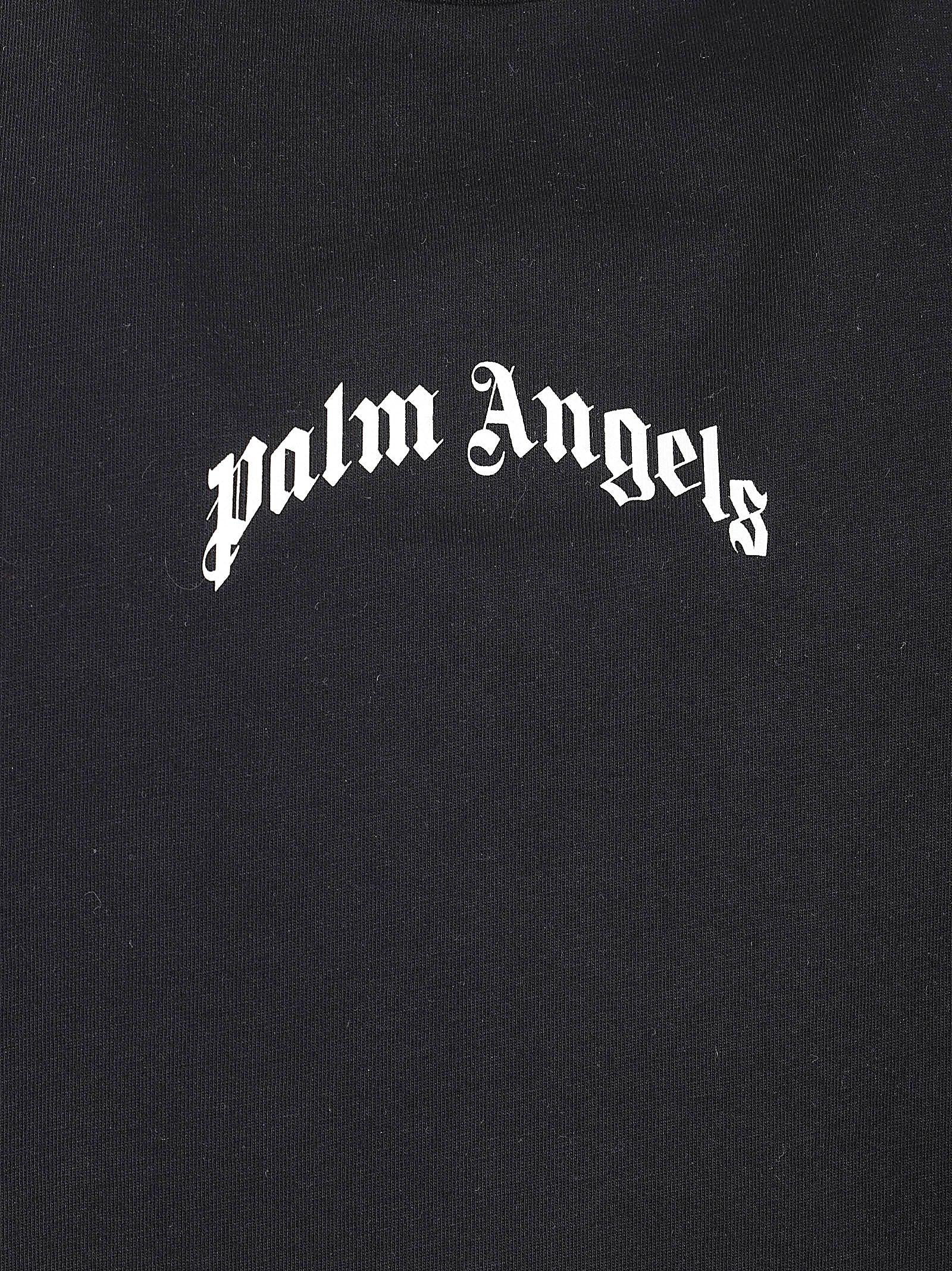 Maglietta uomo manica corta<BR/> PMAA10BS26JER007 1003 BLACK-OFF WHITE PALM ANGELS 