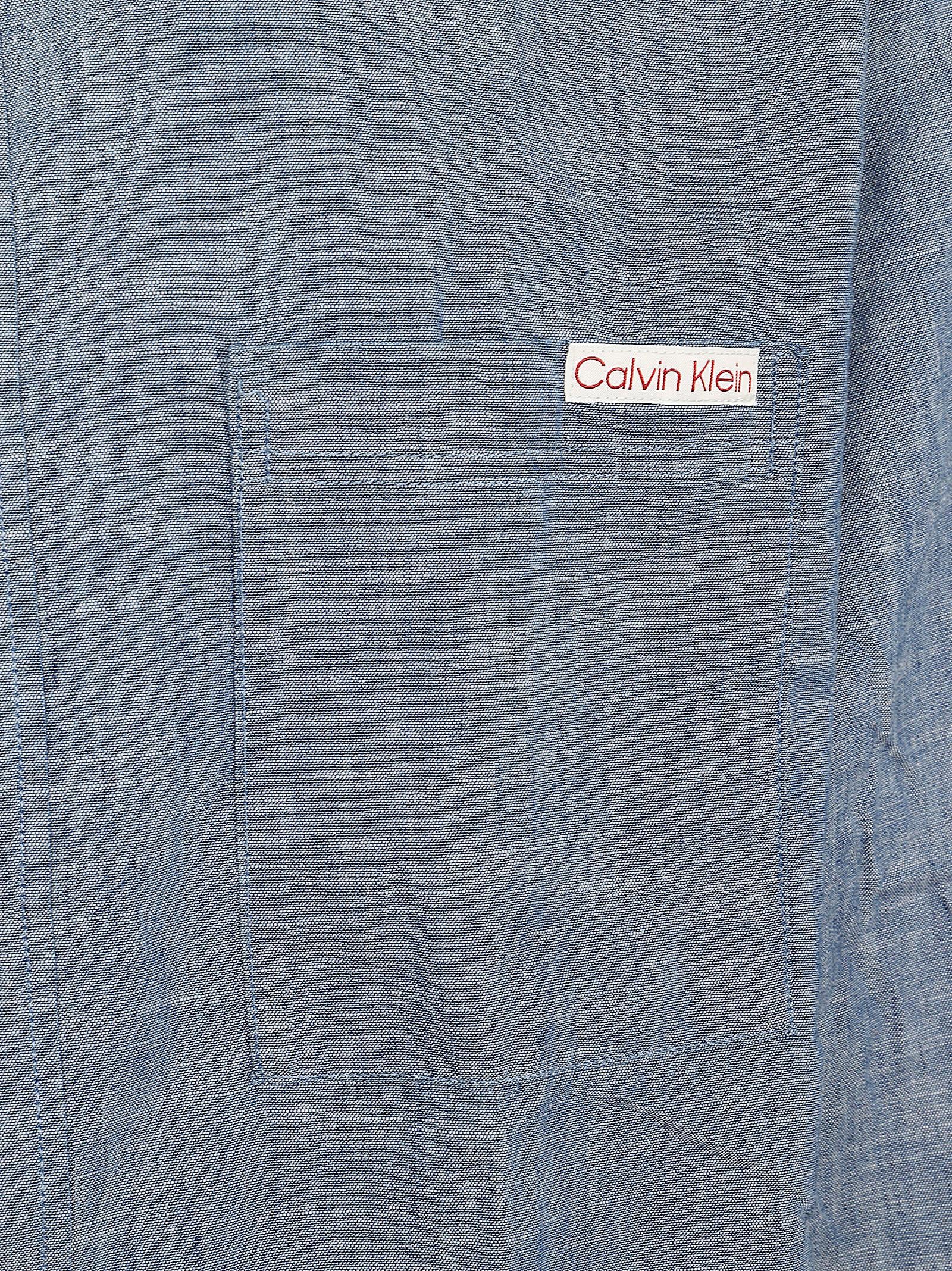 Camicia uomo<BR/> LV04RF109G C32 BLUE DESCENT CALVIN KLEIN 